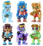 Treasure X monster guld figur i kista