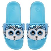 Ty tofflor med paljetter och mjukdjuret Slush Eskimå Hund