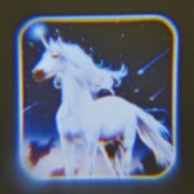 Projektlampa Unicorn