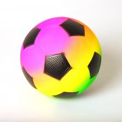 Uppblåsbar fotboll rainbow 22cm