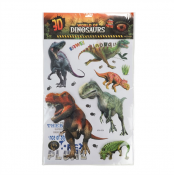 XXL Klistermärken, Dinosauriemotiv 3D