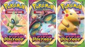 3-pack Pokemon Sword & Shield Vivid Voltage Booster Samlarkort