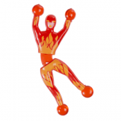 Sticky Klättrande Hjältefigur