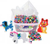 XL-Rörpärlor 6000 st med pärlplattor DIY