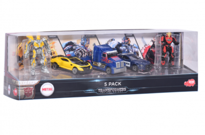 Transformers 5-pack lekset i metall