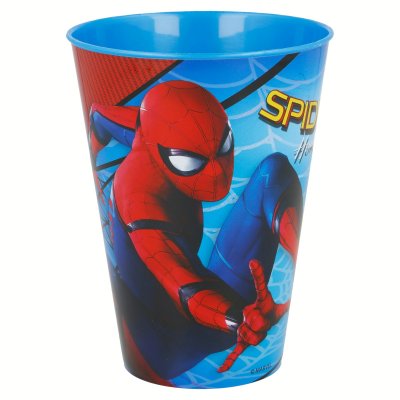 Spiderman plastglas, 430 ml