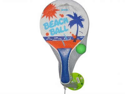 Strandtennis - 2 rackets med boll