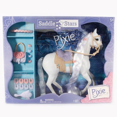 Leksakshäst med tillbehör, Saddle Stars