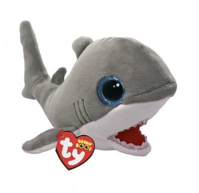 Finnegan Haj Gosedjur – Grått Mjukisdjur & Kramvänlig Havsleksak
