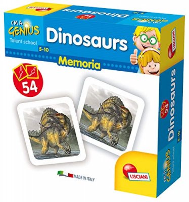 Dinosaurier memory, 54 bitar