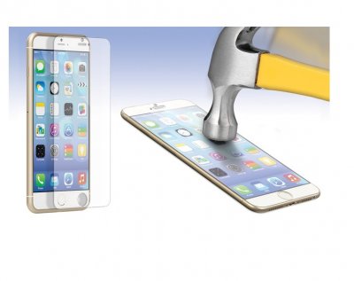 2-pack Härdat glass iPhone 6 Plus/6S Plus/7 Plus/8 Plus: 0,26mm