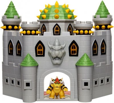 Super Mario Bowsers slott och figur