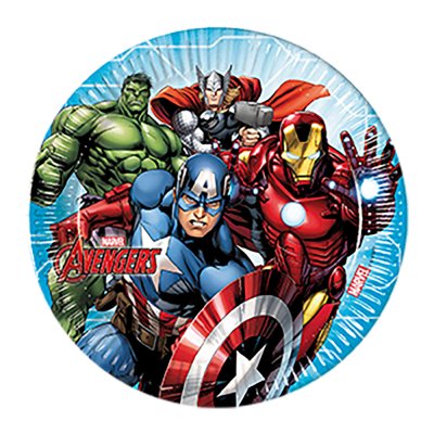 Marvel Avengers papperstallrikar
