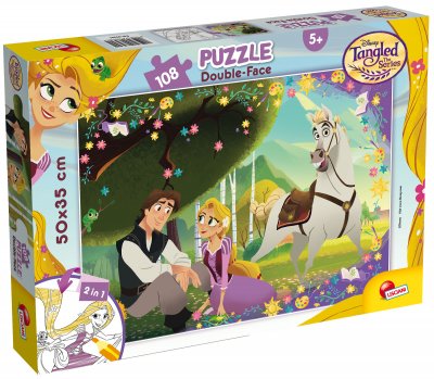 Disney Prinsessa, Rapunzel Pussel, 108 bitar