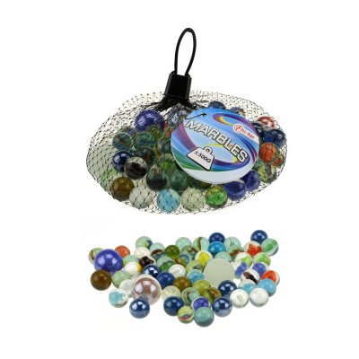 Spelkulor i olika storlekar, 500 g