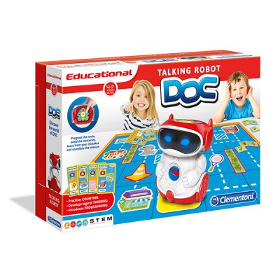 DOC Educational Talking Robot, Svenska och Finska