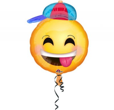 Emoji Goofy Folieballong
