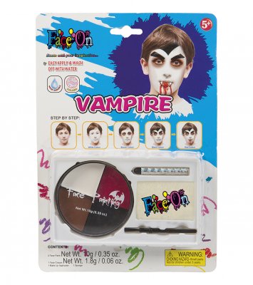 4-pack ansiktsfärger - Vampyr