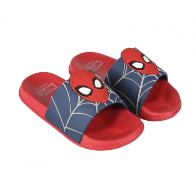 Spiderman Tofflor blå/röd