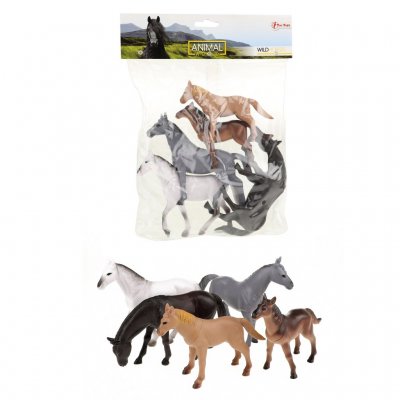 Animal world: Vilda hästar, 5-pack