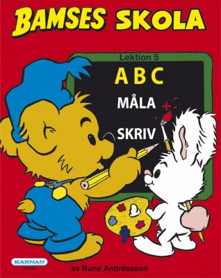 Bamse, Bamses skola ABC, lek- och lärbok
