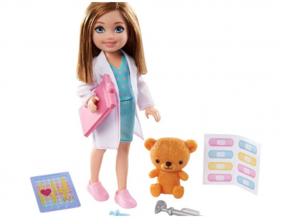 Barbie Chelsea docka kan bli doktor
