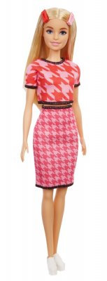 Barbie Fashionistas docka med hårklämmor 30cm