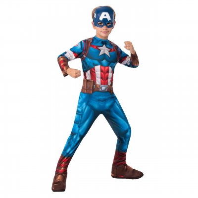 Captain America maskeraddräkt Barn