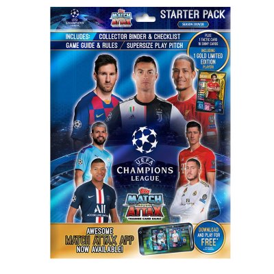 UEFA Champions League fotbollskort Startpaket 2019/20