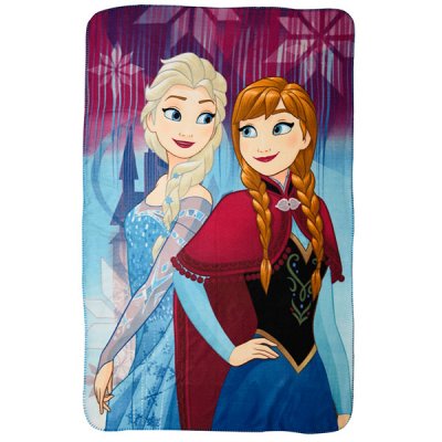 Frost Anna och Elsa Filt Pläd