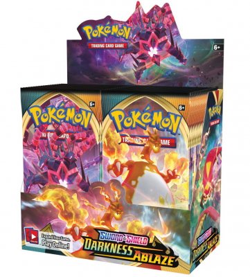 36-pack Pokemon Sword & Shield Darkness Ablaze Booster Samlarkort Display