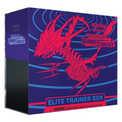 Pokémon Sword & Shield Darkness Ablaze Elite Trainer Box samlarkort