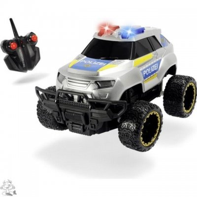 Radiostyrd svensk offroader polisbil