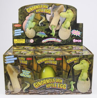 Ginormous Grow Reptile Egg, ägg som kläcks i vatten