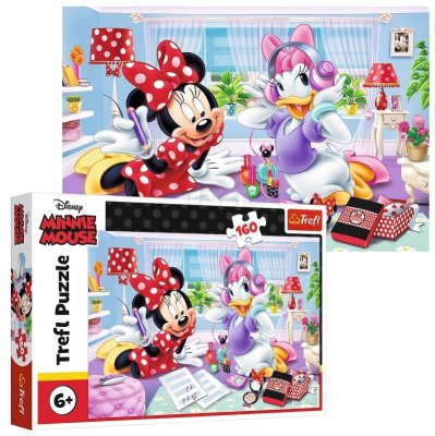 Disney Mimmi Pigg och Kajsa pussel 160 bitar