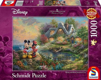 Disney Musse Pigg & Mimmi Pigg Pussel 1000 bitar