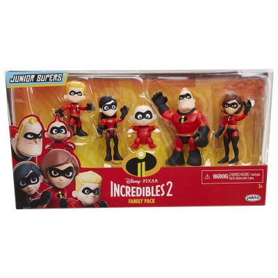 Disney Superhjältarna Incredibles 2, Figurset 5-pack