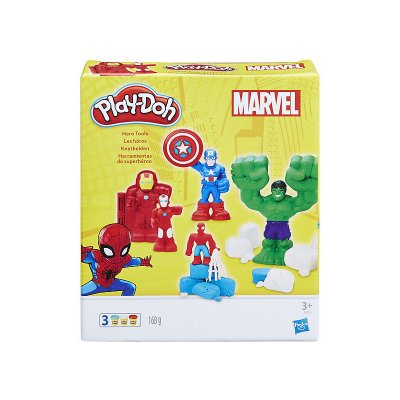 Play-Doh Avengers set med leklera