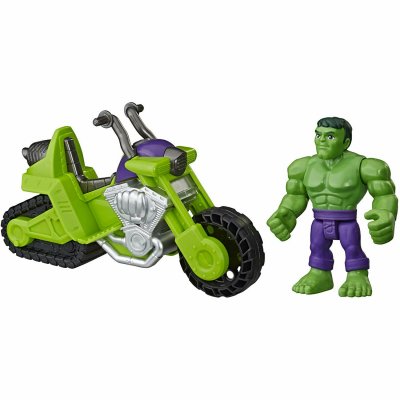Hulken med motorcykel Smash Tank, Super Hero Adventures, Marvel