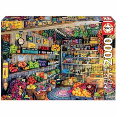 Educa bondemarknad pussel 2000 bitar
