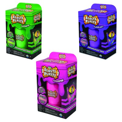 Elasti plasti i flera färger 3-pack