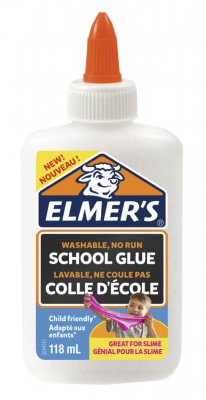 Vitt skollim för Slime Elmers 118 ml