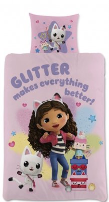 Gabby’s Dollhouse bäddset 150x210