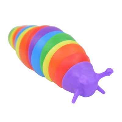 Fidget rainbow snigel leksak 18cm 1-pack