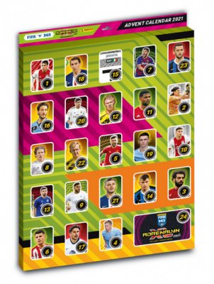 Fifa Fotboll Adventskalender, Booster samlarkort 2020/21