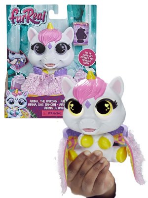 FurReal Unicorn Airena interaktiv figur med ljud & ljus