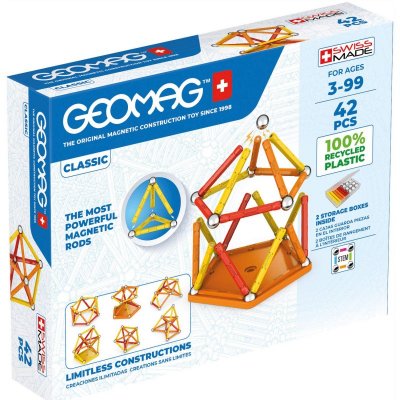 Geomag, Kraftfull magnetkonstruktion, 42 delar