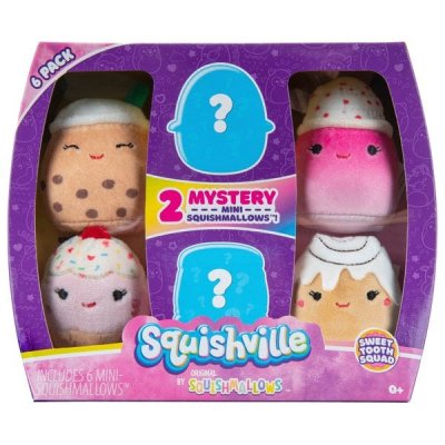 Gosedjur Squishville Sweet Tooth Squad mini Squishmallows 6cm 6-pack