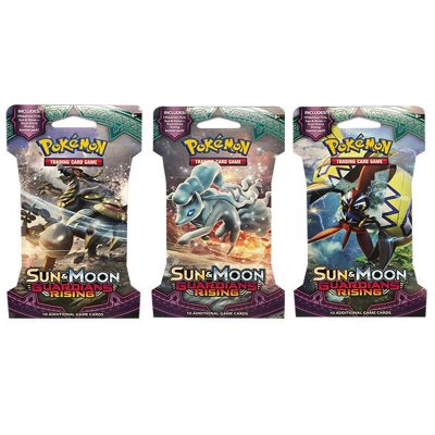 Pokémon 3-pack Sun & Moon Guardians Rising Booster Blister Samlarkort