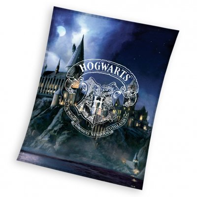 Läs mer om Harry Potter Hogwarts filt 130x170cm